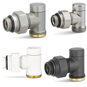 Узел нижнего подключения Varmega VMDV22 угловой, одинарный